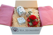Geschenkbox zu Weihnachten – Straussbox Frohe Weihnachtszeit
